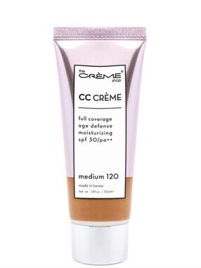 The Crème Shop NEW CC Crème - Medium 120 (Pink & Brown)